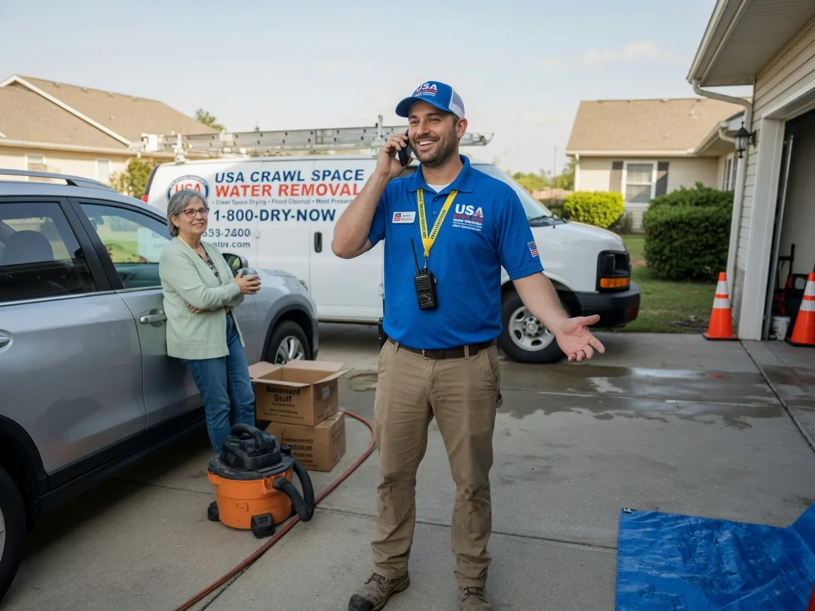 Crawl Space Water Removal Tecumseh, OK FAQs
